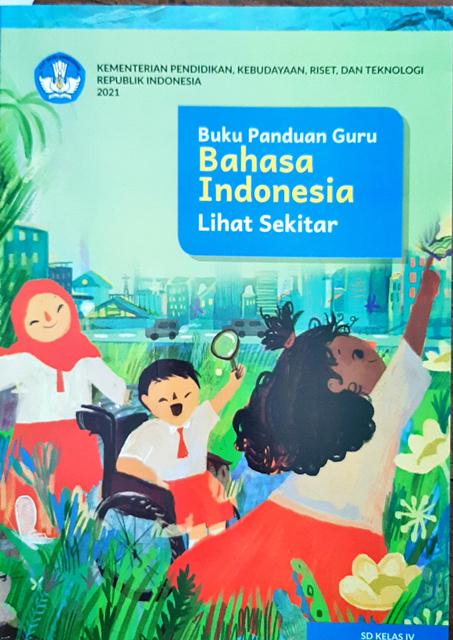 Buku Panduan Guru Bahasa Indonesia kelas 4